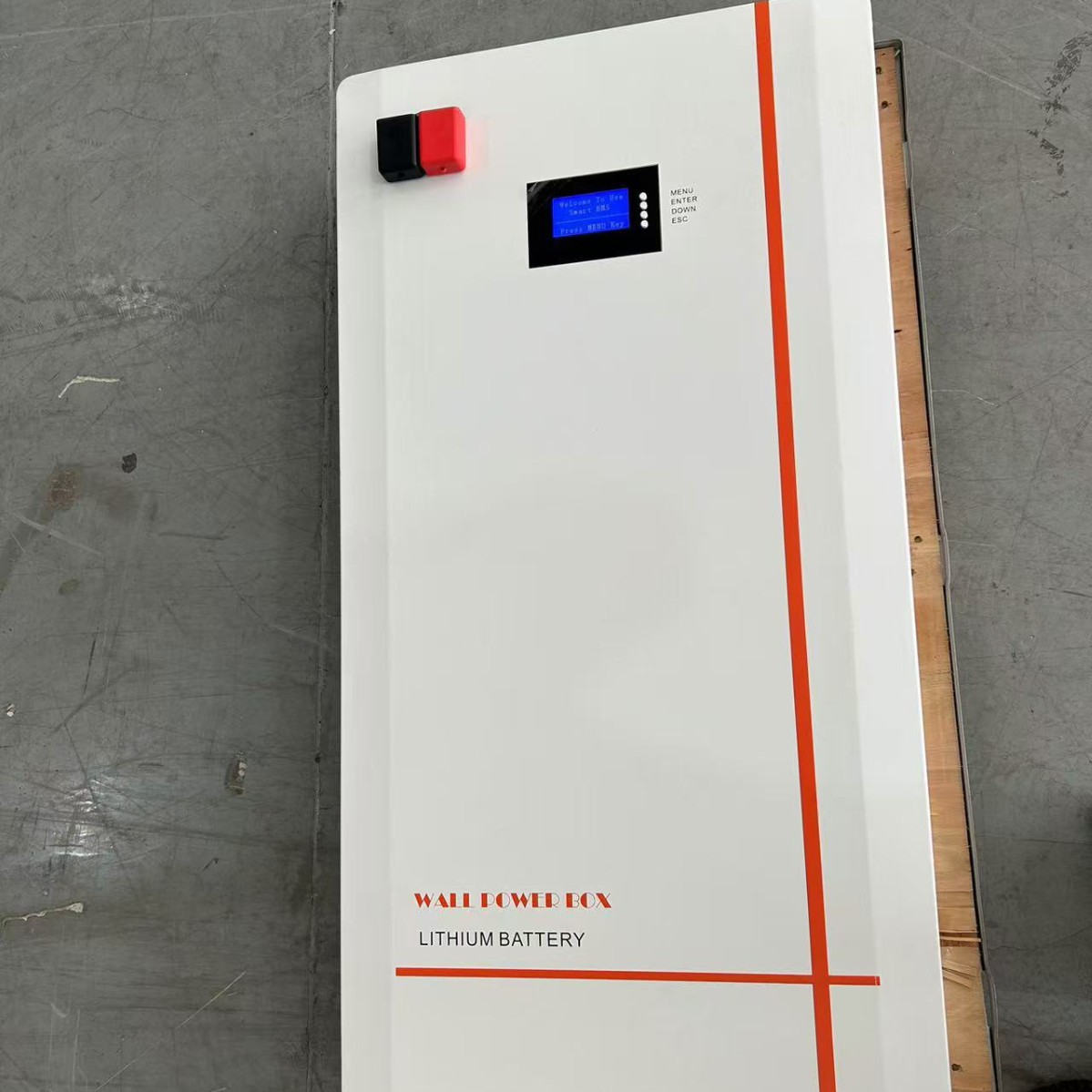 星舰锂15度电壁挂式家庭储能电池51.2V300AH带蓝牙WiFi磷酸锂电池详情1