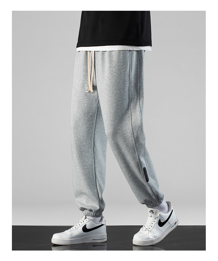 厂家直销2024秋冬新款潮流男士运动卫裤宽松束脚裤详情10