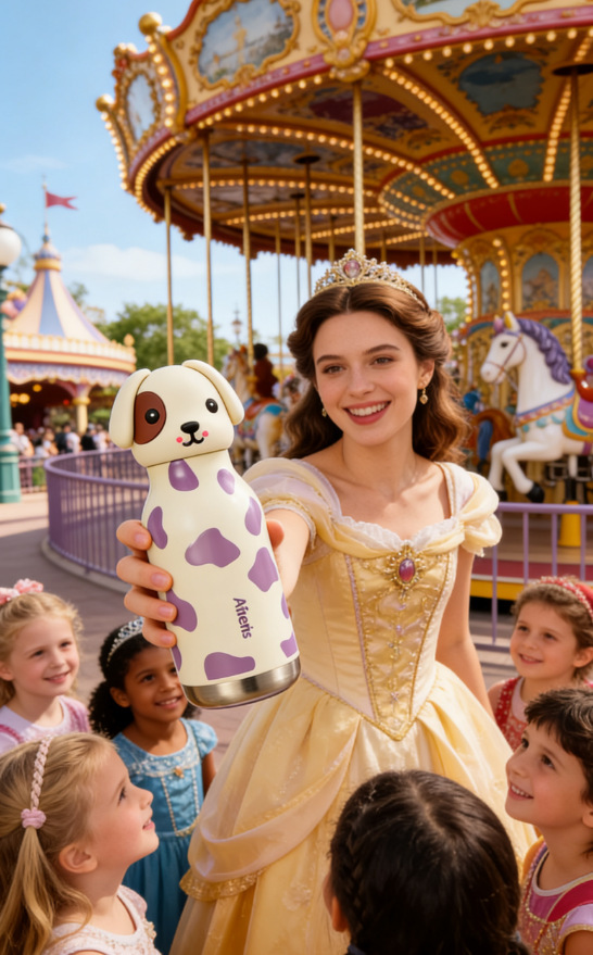 新款小狗创意卡通公仔不锈钢保温杯便携式运动水杯儿童学生杯详情18