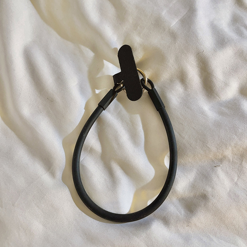 Simple orange single-buckle bracelet, phone case, pendant, ins keychain, schoolbag pendant, phone case, universal for women pic 14