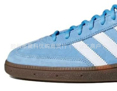 莆田德训鞋女鞋莆田高版本samba纯原百搭校园银色增高厚底红色小详情35