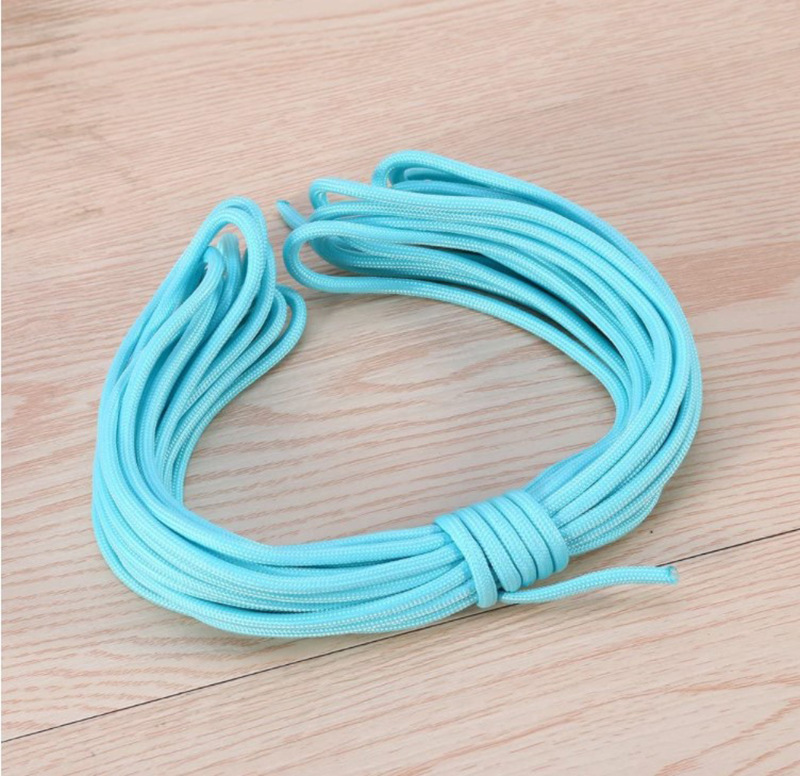 7芯4mm夜光伞绳户外多功能登山伞兵牵引编织绳天幕防风绳可定尺寸详情5