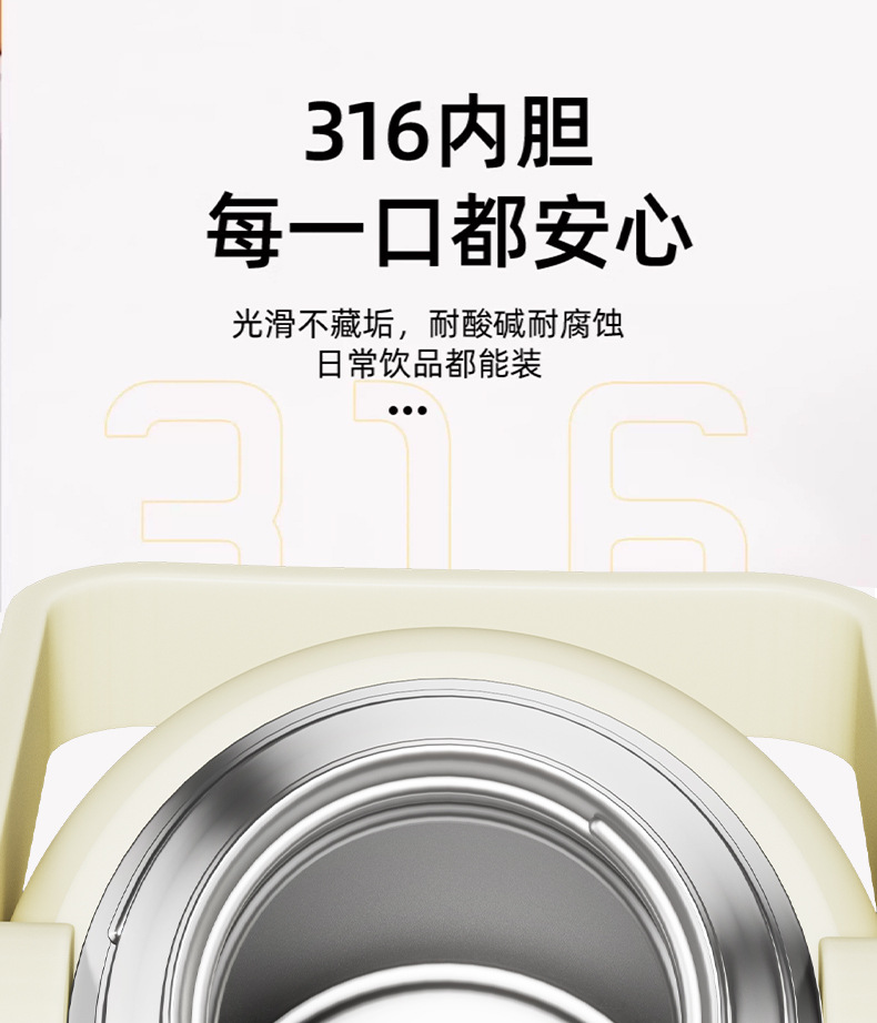 Insulated cup, stainless steel large-capacity water cup, engraved on the back with a straw for direct drinking, student outdoor water bottle, gift tea cup pic 6