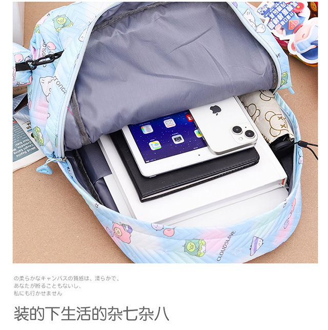 A large-capacity, lightweight backpack for girls in Korean high school, versatile, and a fresh and simple backpack for primary and junior high school students pic 17
