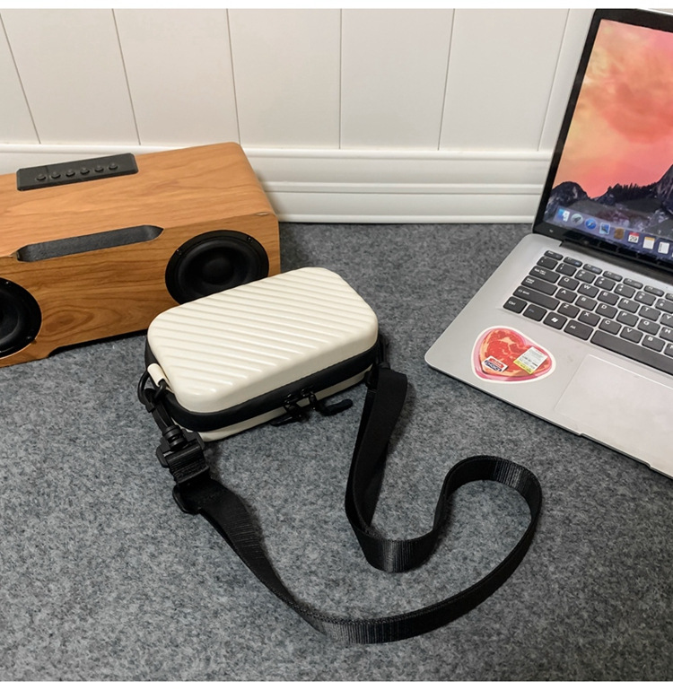 跨境时尚小挎包手机包硬壳盒子小方包通勤百搭单肩包潮流斜挎包详情22