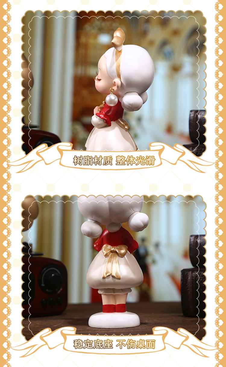 Pearl Girl Muguang Decorative items, Nordic style creative home living room and bedroom decorative items, cartoon cute decorative items pic 7