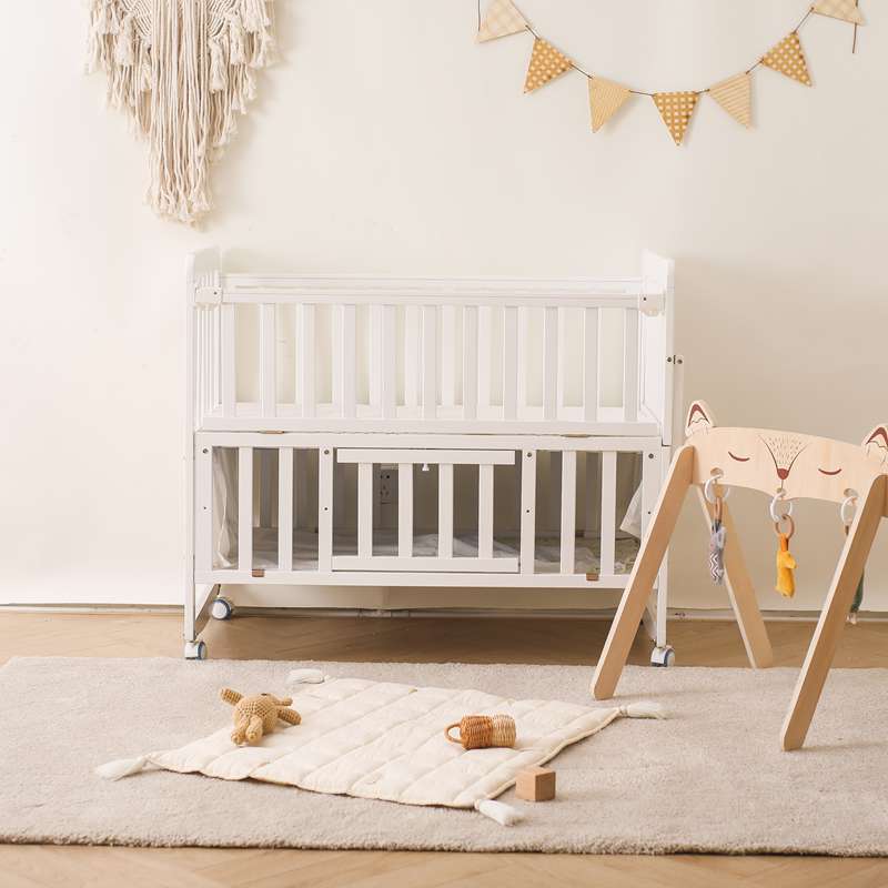 儿童爬行垫游戏垫婴幼儿材质面料流苏地垫柔顺丝滑感宝宝保护专品详情2