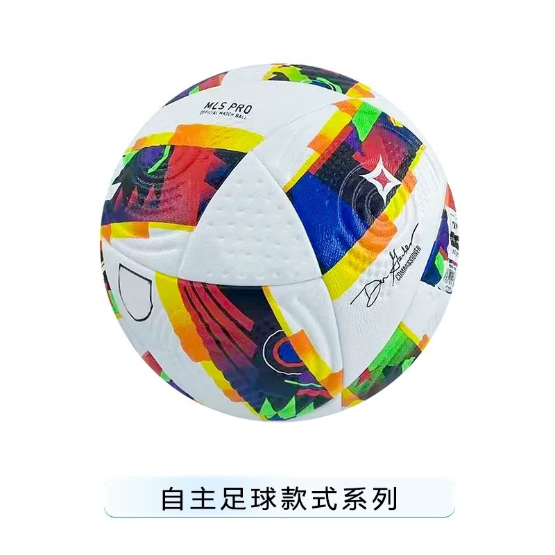 欧冠赛事足球英超热粘合贴皮pu4号5号Football工厂批发代发外贸球详情8