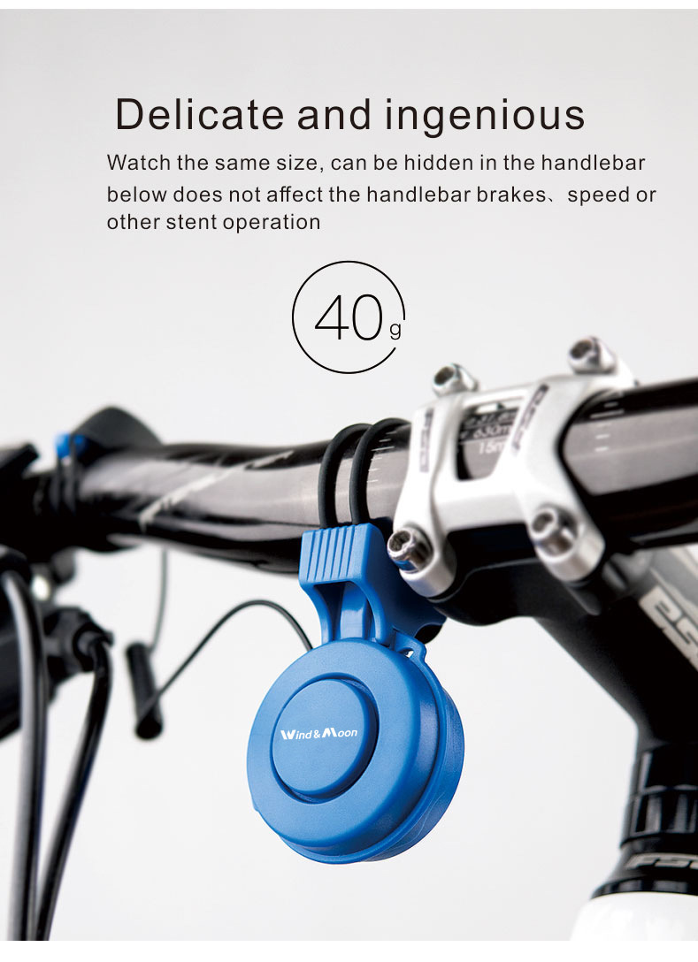 Cross-border twooc bicycle electric horn, electric bell, electric scooter horn, usb charging horn, cycling equipment pic 4