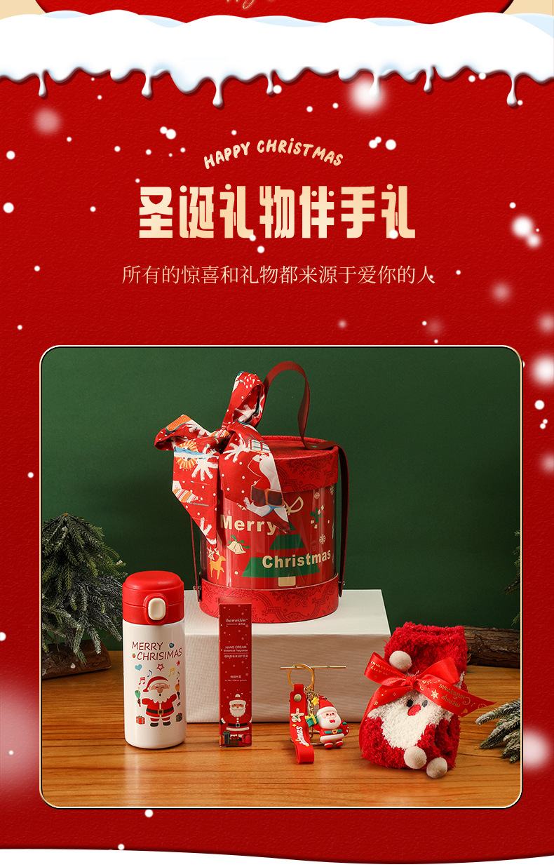 苹果创意新款圣诞节礼物送女友闺蜜伴手礼商务实用节日礼盒办公文化用品详情2