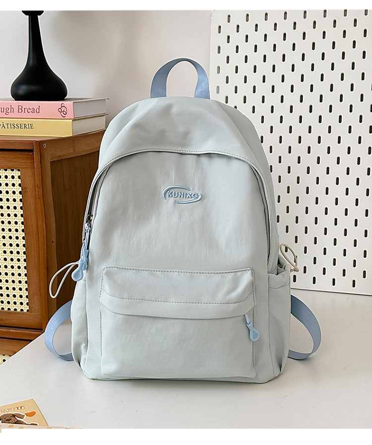 日系ins休闲校园小书包女高中大学生初中女生双肩包轻便旅游背包详情31