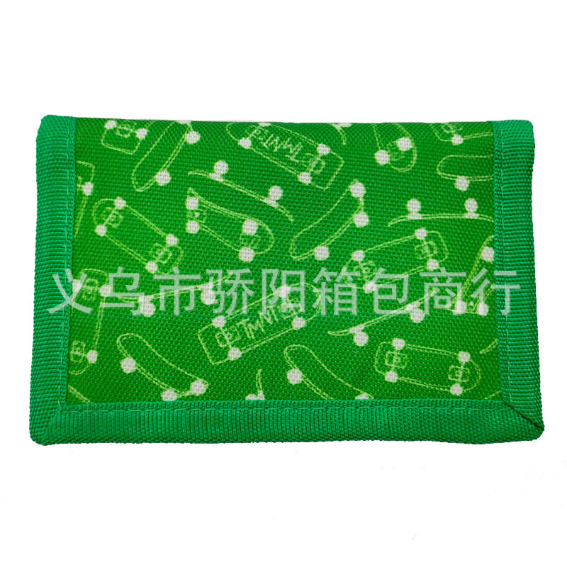 数码印花儿童钱包男生 学生折叠卡通零钱包 动漫拉链可爱女生钱夹收纳卡包详情8