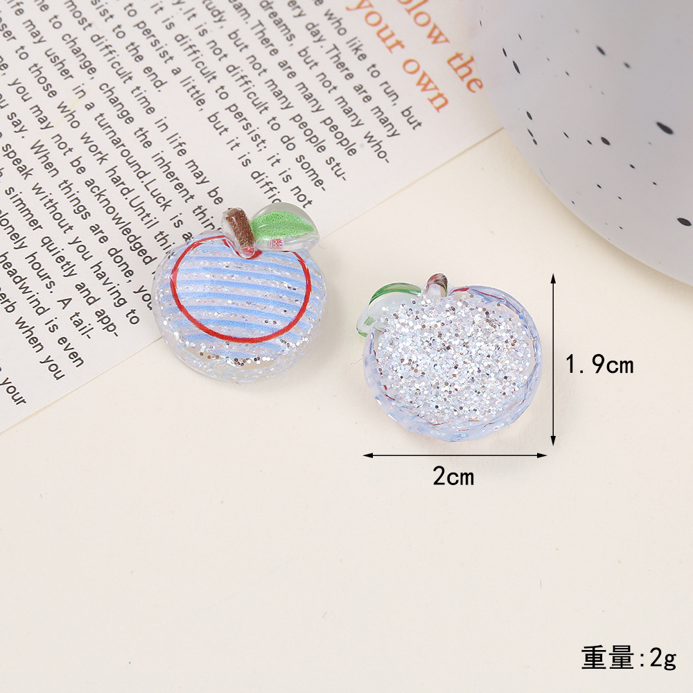 AB glue epoxy resin patch, handcrafted material, cream glue, diy phone case, hair accessory, cut surface, glitter, checkered, apple accessory pic 7