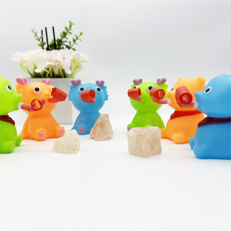 新款发哨声萌宠创意儿童抖音同款青蛙恐龙蛇回弹BB解压玩具吐舌头详情6