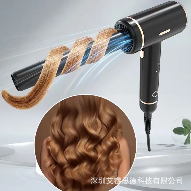 免烫卷发棒冷风定型卷发器直发夹板吹风机造型梳多功能美发工具详情2