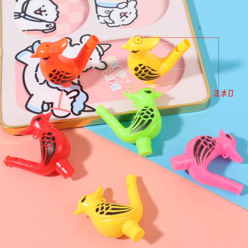 小号塑料水鸟口哨儿童怀旧小玩具幼儿园小礼品乐器口哨活动扫码详情3
