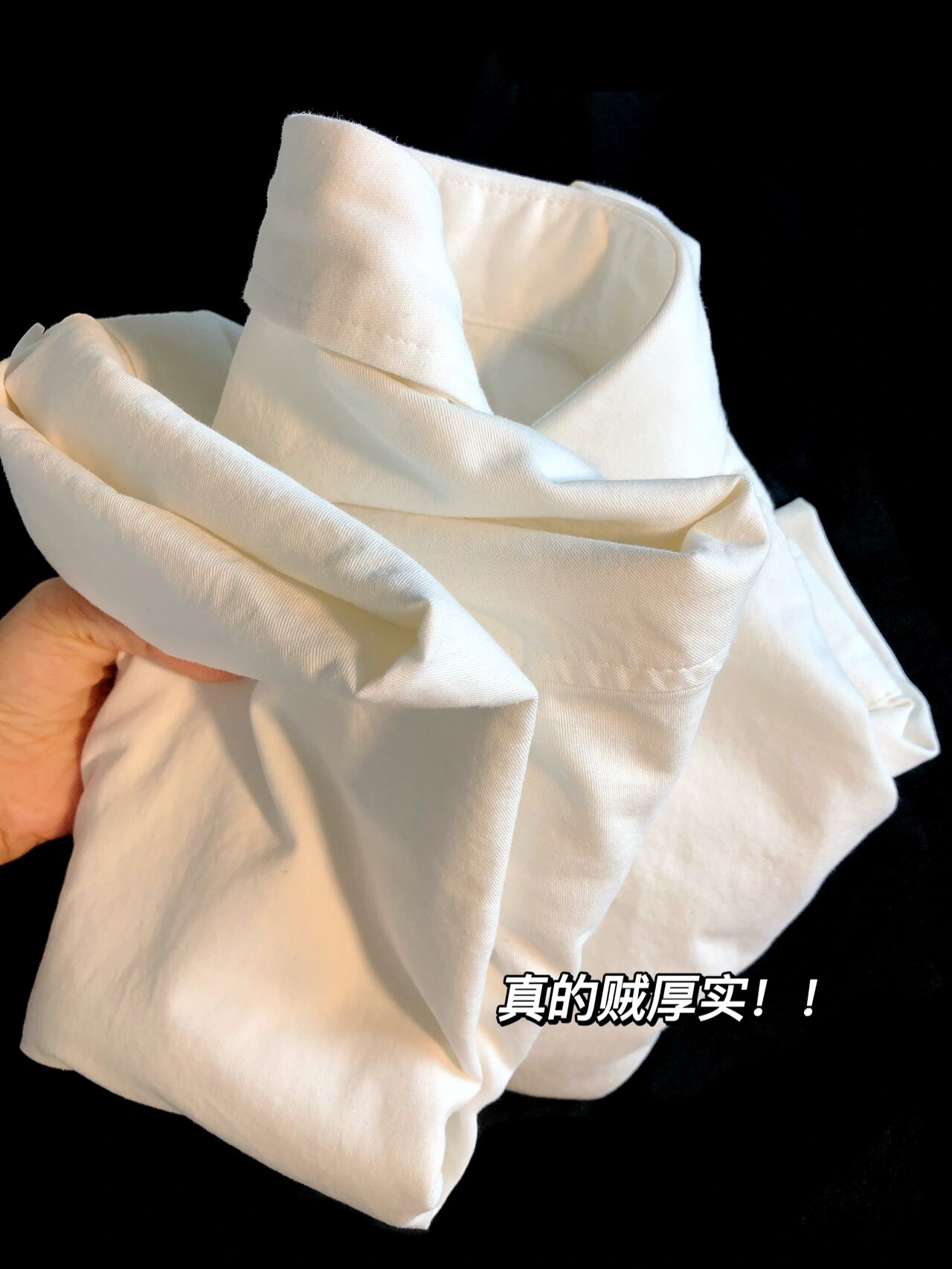 2024新款  棉内搭白色春日衬衫女秋冬长袖衬衣叠穿打底上衣外套秋详情6