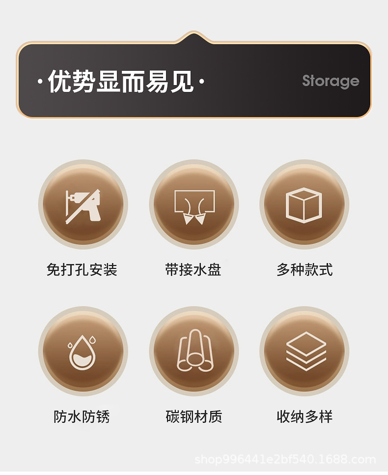 Wholesale integrated chopstick holder, knife rack, kitchen household cutting board, kitchen knife countertop, multi-functional draining storage rack pic 8