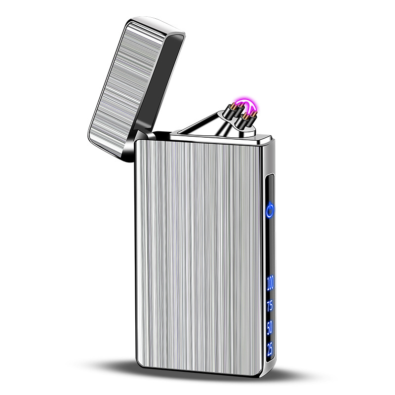 Factory personalized intelligent induction ignition charging lighter, arc pulse cigarette lighter, advertising LOGO, cross-border e-commerce pic 12