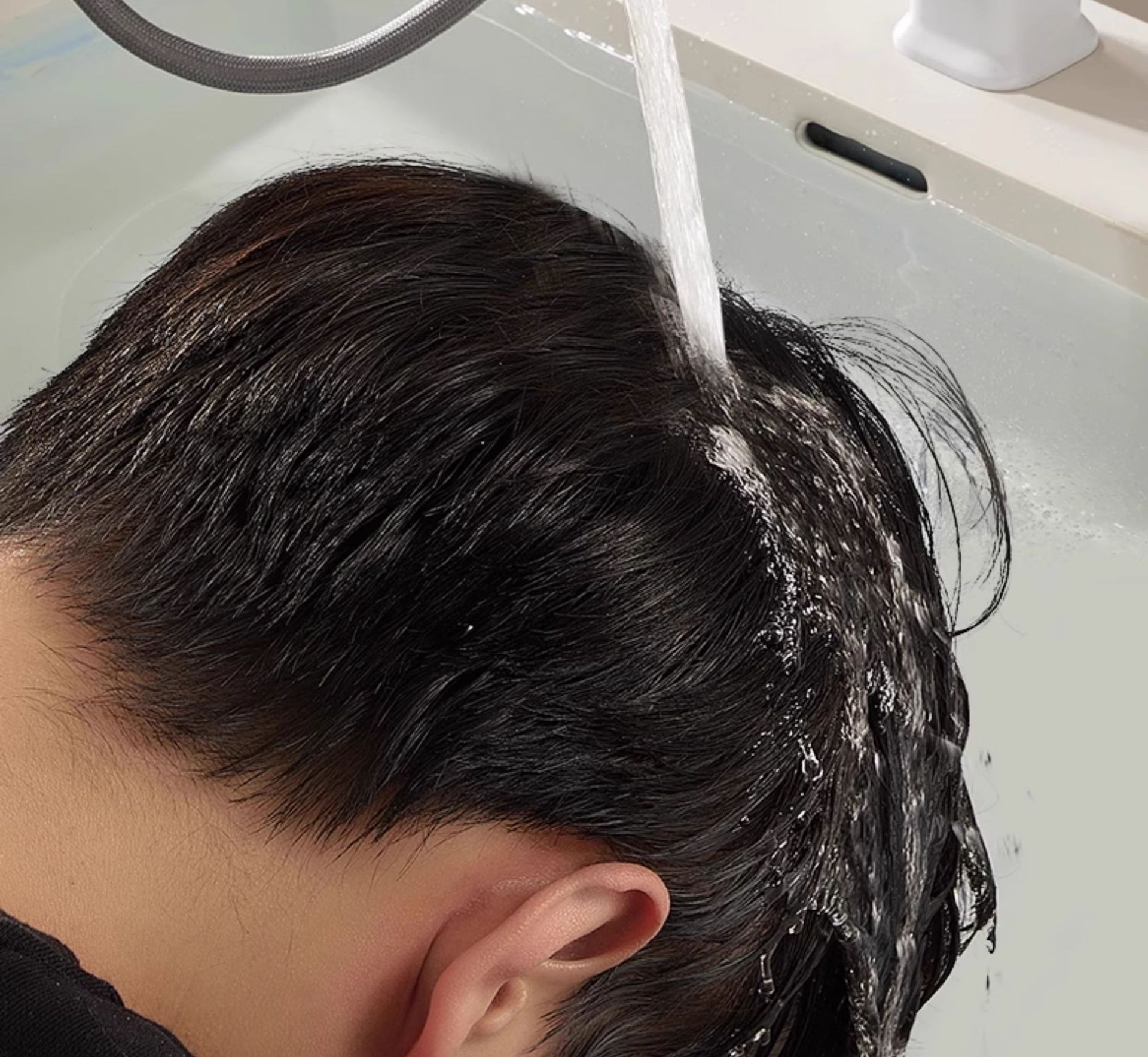 Bathroom washbasin faucet, cold and hot dual-purpose, pull-out bathroom cabinet, washbasin, countertop basin, household, all copper pic 12