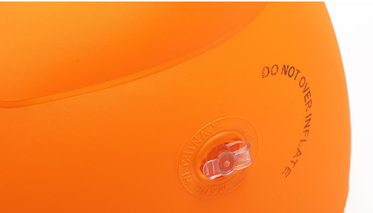 游泳馆泳池浮袖儿童游泳辅助用品PVC充气手臂圈加厚双气囊水袖详情4