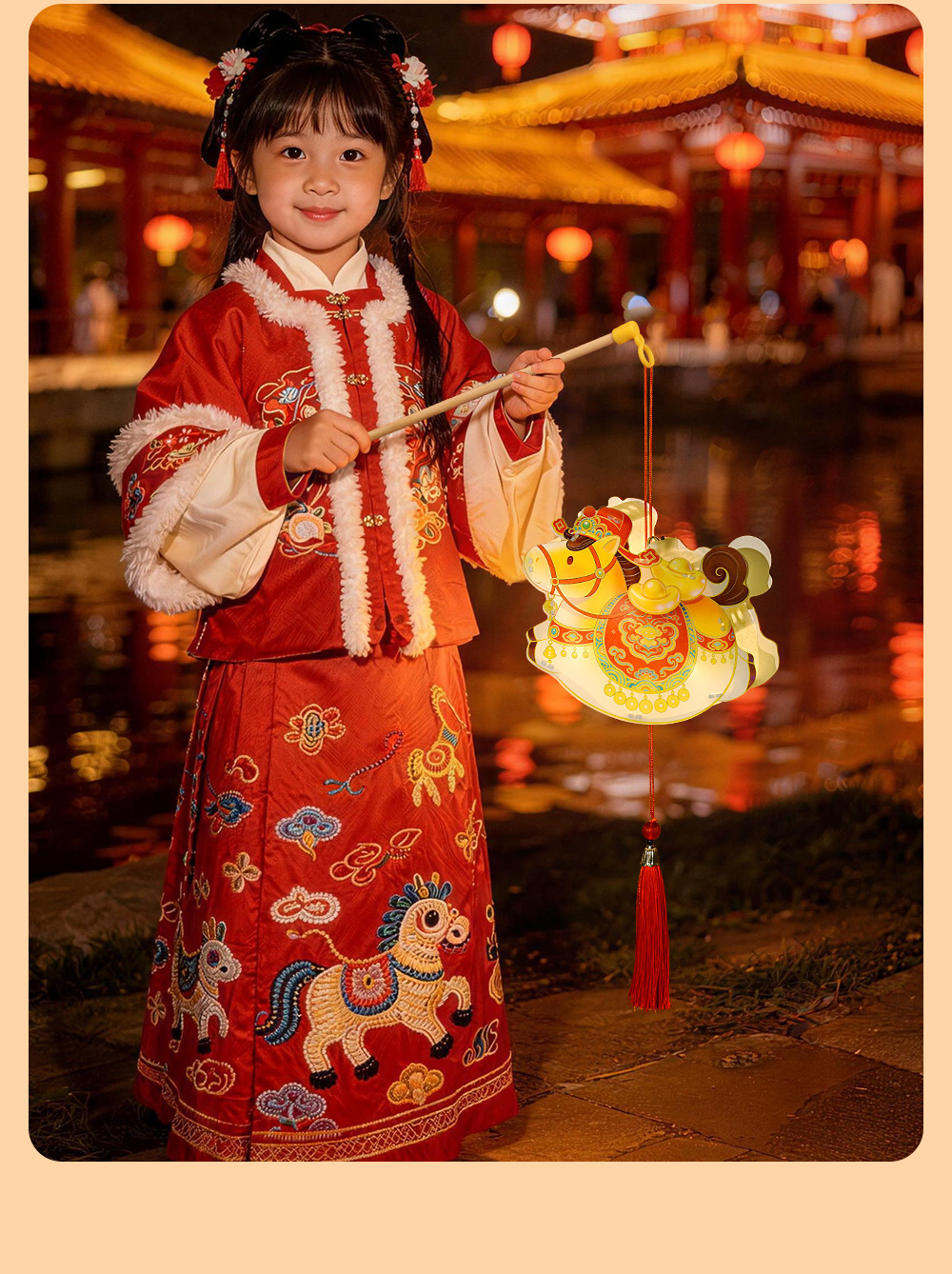 国潮马年玩具元宵节灯笼手工diy材料包配件儿童科学益智实验玩具详情12