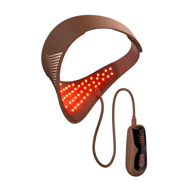 Cross-border new mask beauty device, red light photon skin rejuvenation mask device, home facial mask device, led mask pic 9