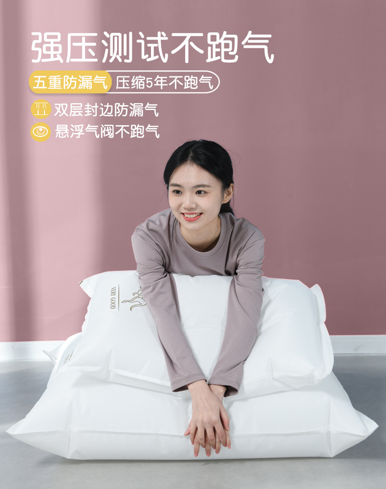 Vacuum compression bag manufacturer, clothes and quilts compression storage bags, household organizing bags, cotton quilts special travel storage bags pic 6