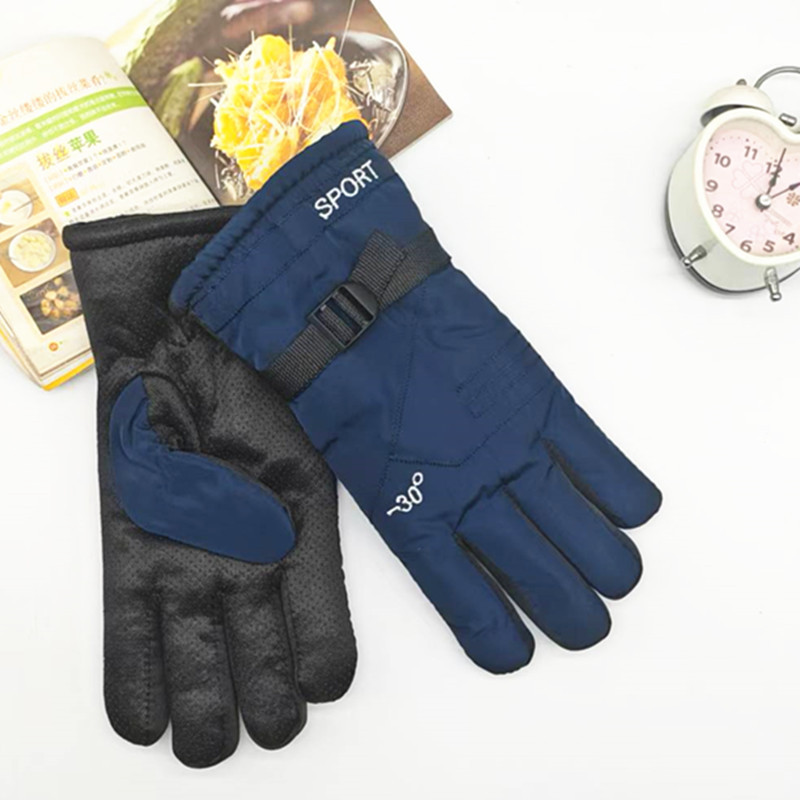 Wholesale of new fleece and thickened warm sports and outdoor skiing gloves, as well as windproof gloves for electric bikes and motorcycles pic 6