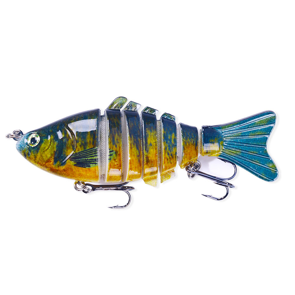 New 7-segment 10CM multi-segment fish bait from Lure bait wholesale, Mino hard bait, Hengjia vib fish bait pic 36