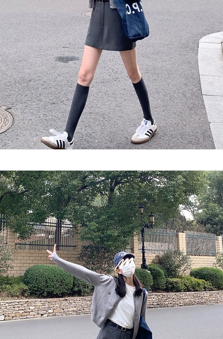 春秋百搭裙裤抗皱修身显腿短裙女高腰a字裙内衬包臀西装半身裙详情10