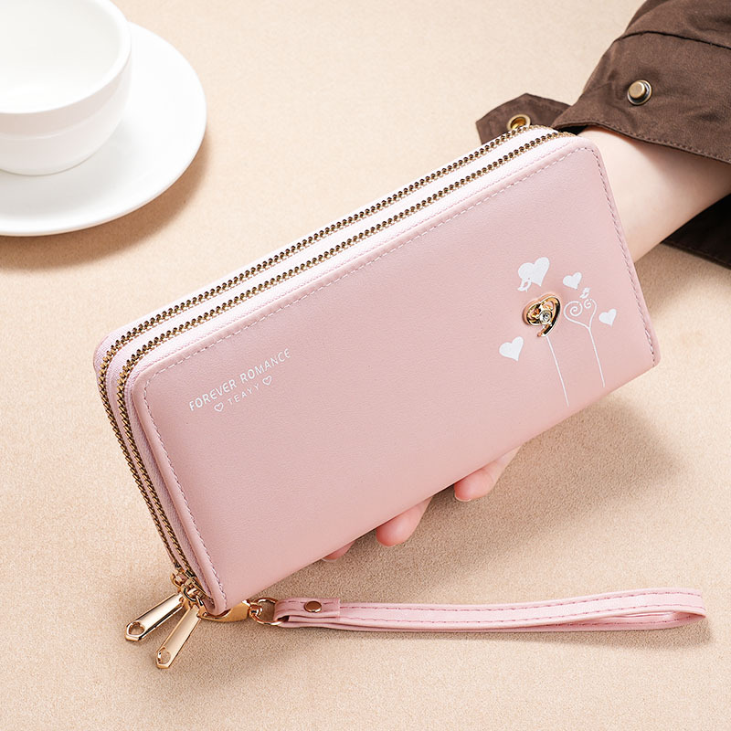 The 2024 new long wallet, clutch, phone bag, coin purse, multi-functional card case, zipper bag and wallet for women pic 4