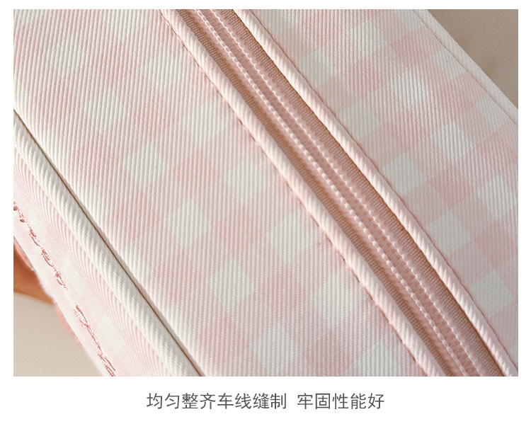 日系简约甜美三丽鸥化妆包高颜值圆点可爱卡通百搭便携手拿收纳包详情13