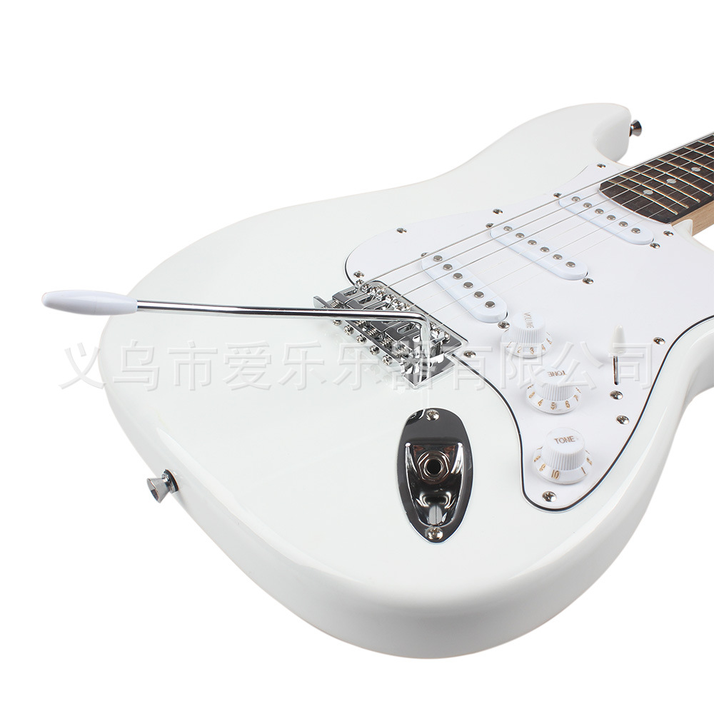 St-700 white electricguitar for foreign trade, rock for beginners to learn electricguitar, 22 fret ST electricguitar pic 12
