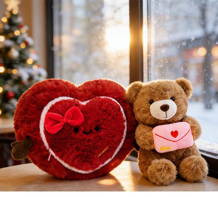跨境爱心抱抱熊毛绒玩具泰迪熊玩偶情人节礼物生日礼物女生可爱详情15