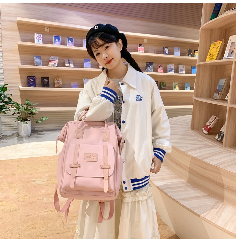 妈咪包ins手提大容量高级感学生外出轻便旅行女士多功能书包详情18