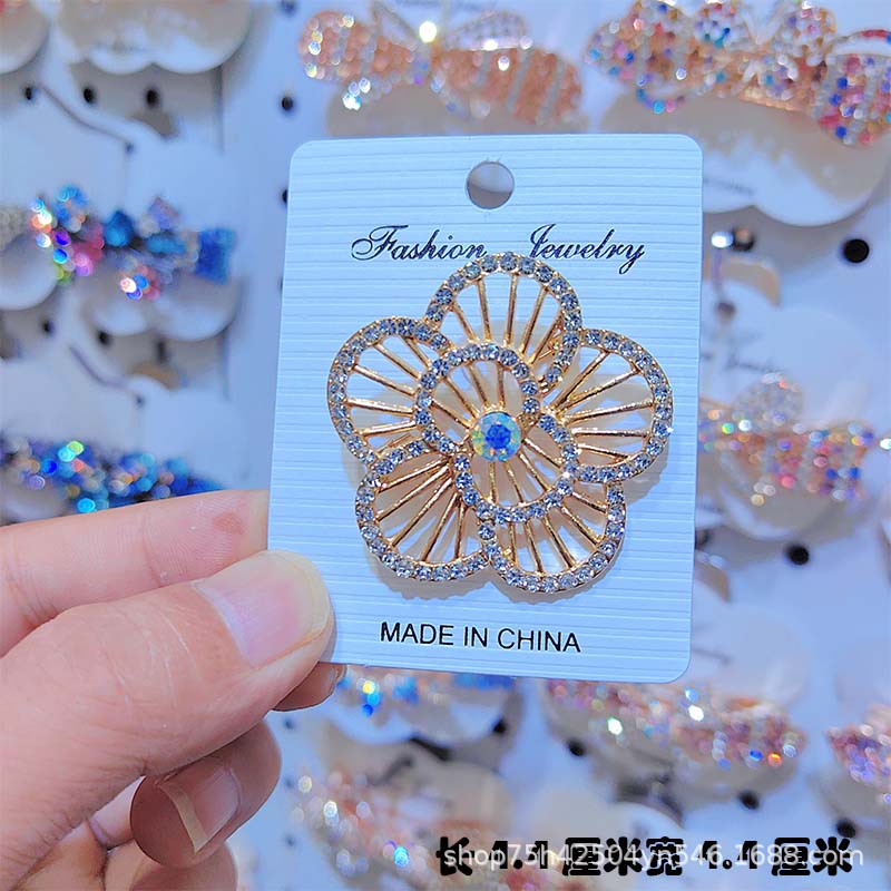 蝴蝶合金饰品高级感简约百搭高档胸针防走光别针胸花衣饰配饰批发详情8