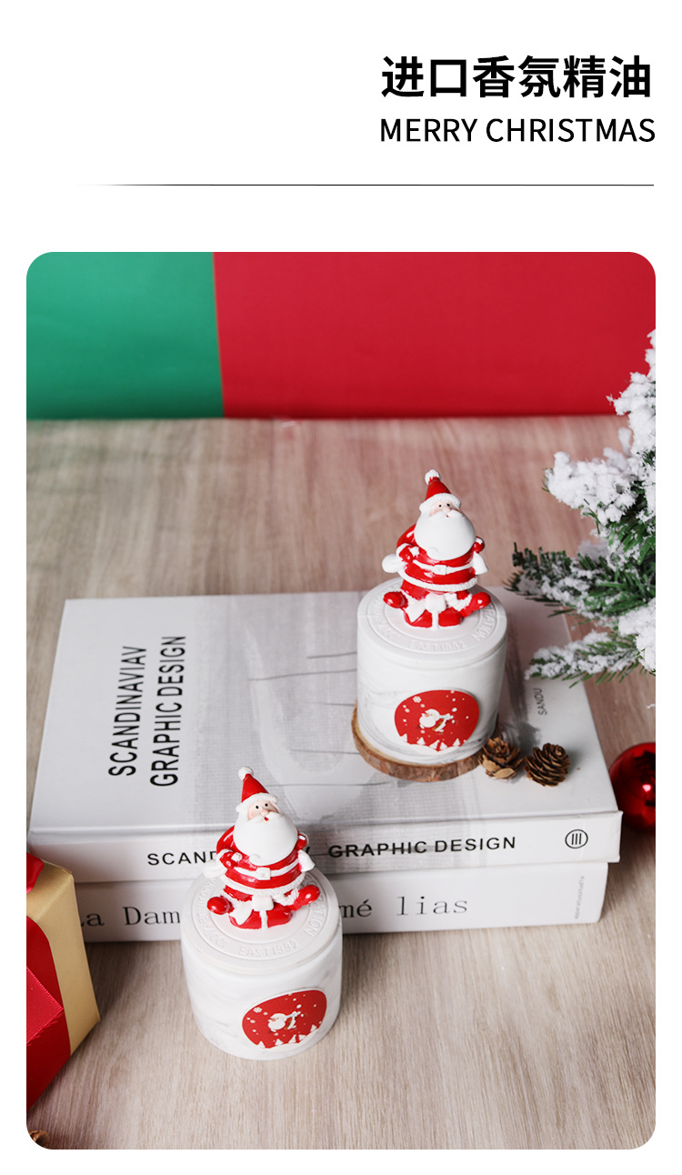 圣诞节香薰蜡烛礼盒套装香氛结婚布置摆件装饰品香氛礼物用品小详情4