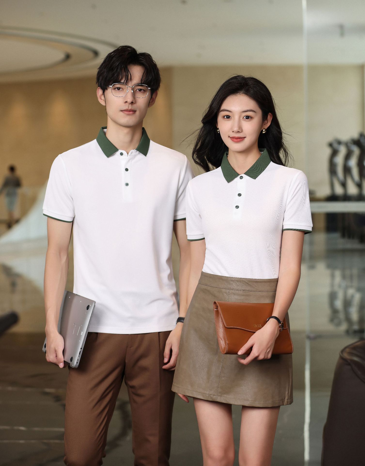 企业文化衫定制 冰丝polo衫 工作服夏季薄款 短袖T恤工装 工衣印logo 其他分类专属详情17