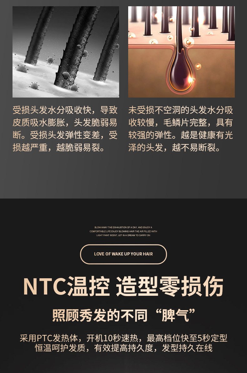 Cross-border large-sized French egg roll head curling iron water ripple egg roll curling iron curling magic tool Wool large curling plate M141 pic 13