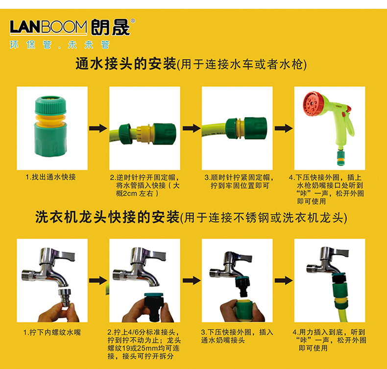 食品级pvc水管房车软管高压防爆管 家用自来水花园浇水高弹耐磨详情15