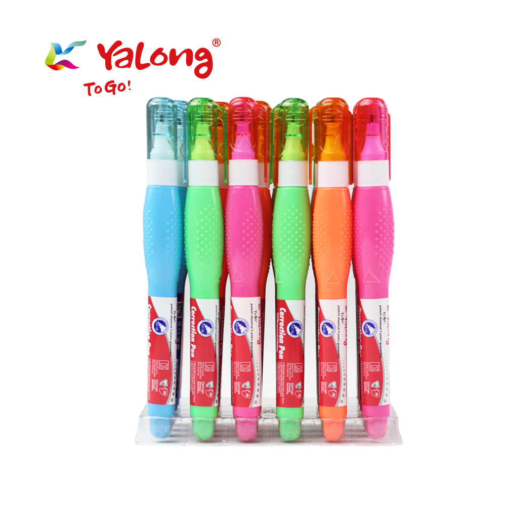 Yalong Multi-purpose quick-drying white correction fluid pen calibrator pic 2