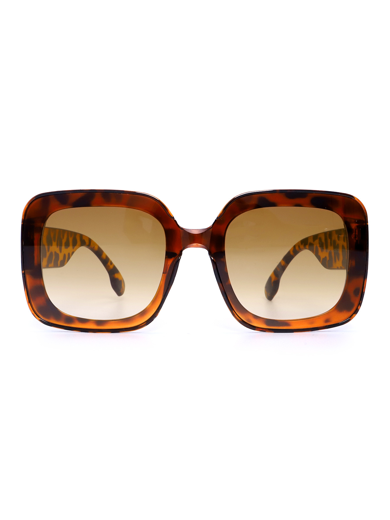 新款ins同款个性方形苏格兰纹摩登太阳镜欧美街拍墨镜女小方框详情7