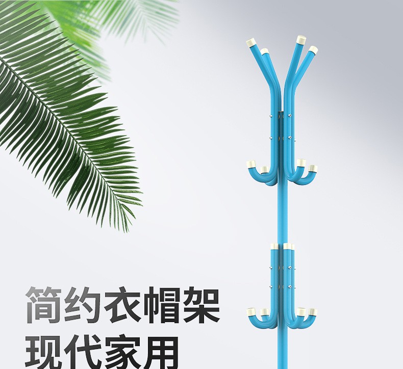 衣帽架挂衣架落地卧室家用房间挂衣服架子移动晾衣架室内定制批发详情1