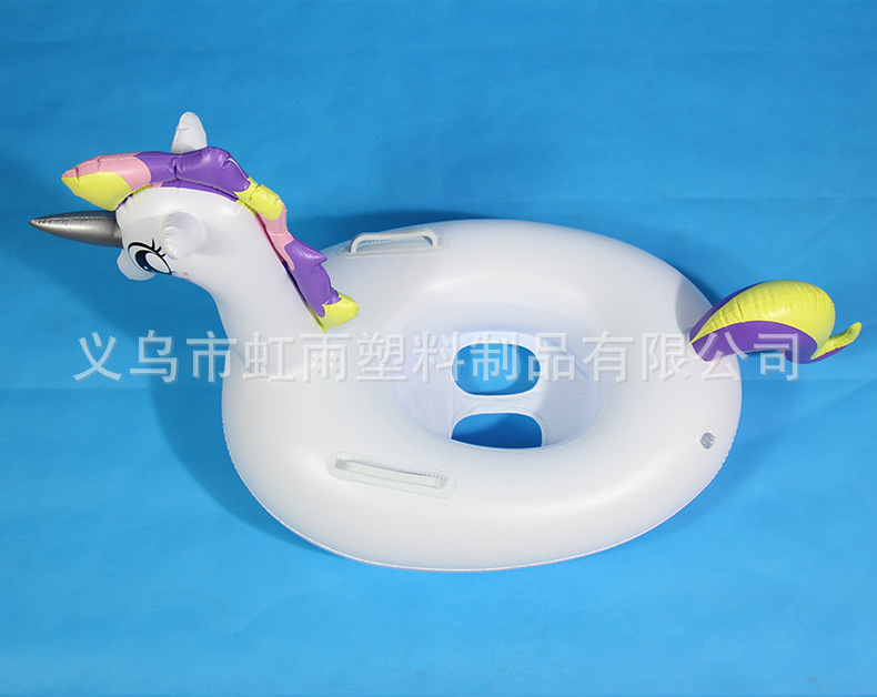婴幼儿游泳艇趴艇大号小飞马游泳艇宝宝带坐艇小游艇厂家批发详情9