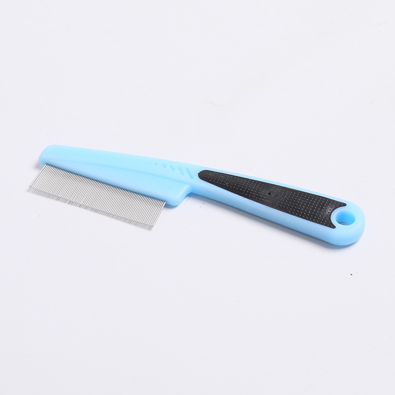 Cross-border pet combs, dog flea combs, cat flea removal combs, plastic close-toothed combs, steel needle combs, cleaning supplies pic 15