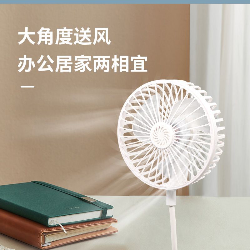 三叶风扇厨房家用客厅卧室卫生间桌面强劲大风力超静音360度调节详情5