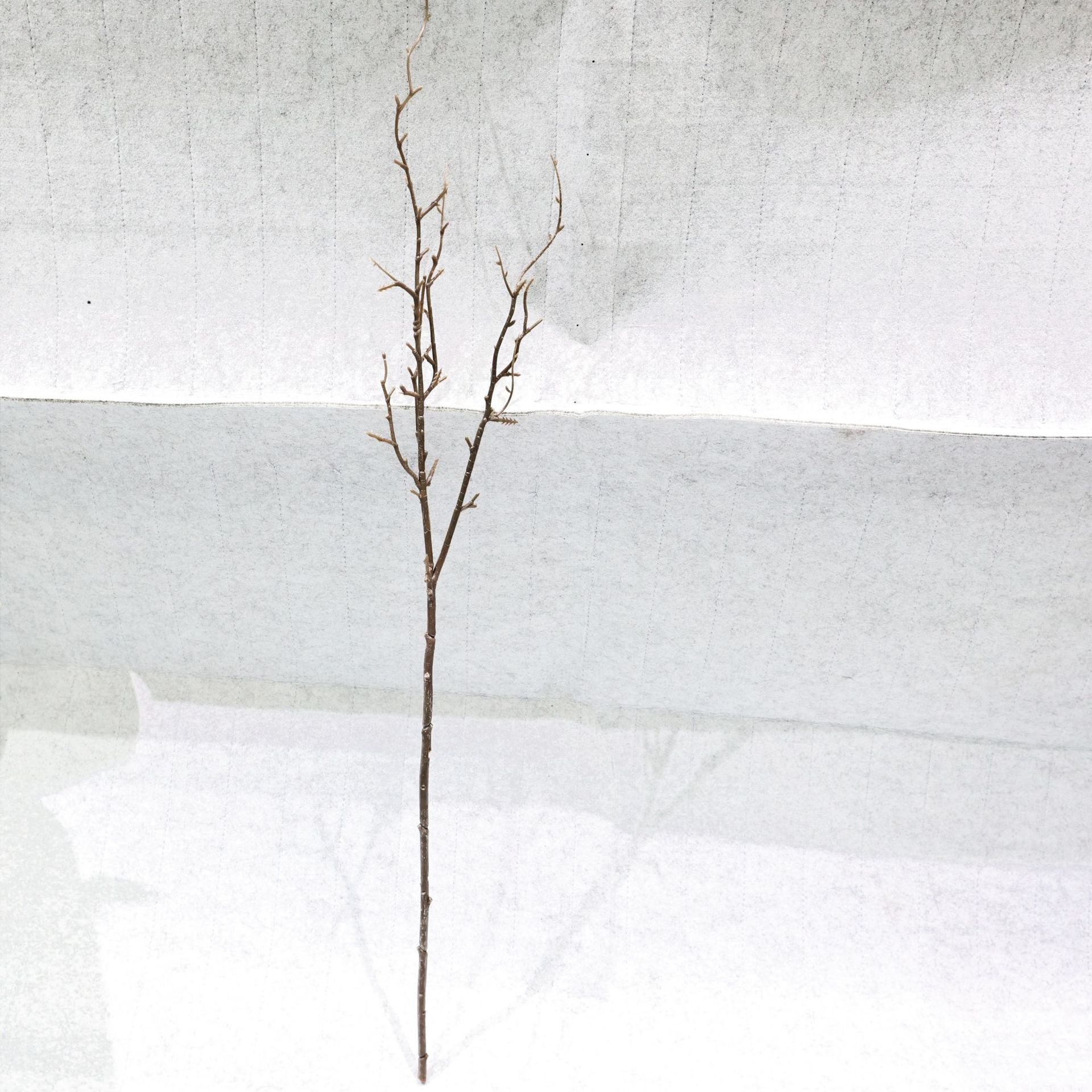 仿真柿子石榴枝花枝杆塑料铁丝多功能客厅插花装饰拍摄摆件办公文化园艺仿真树叶详情7