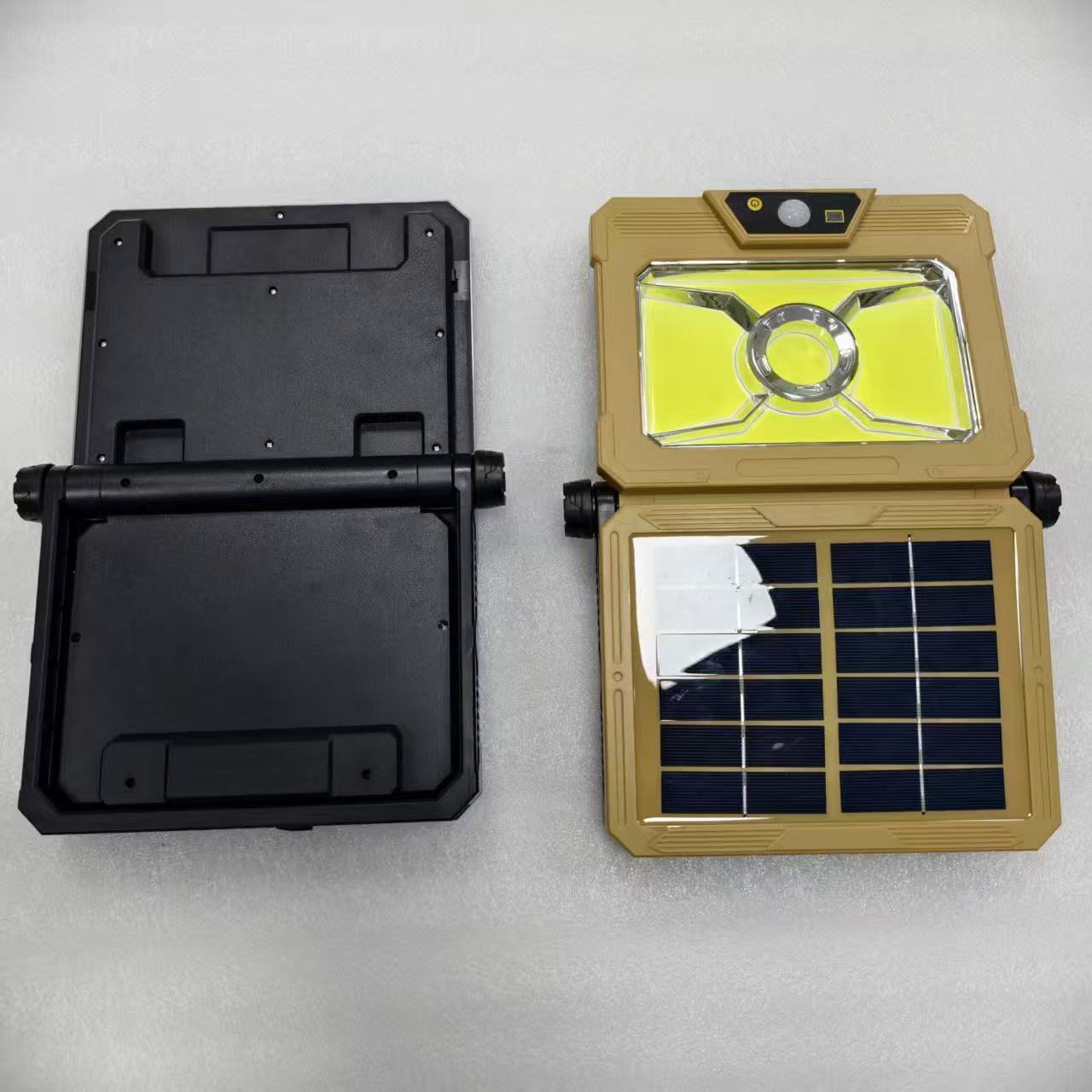 Solar garden lamps, solar panel street lamps, rainproof and waterproof lighting, energy-saving rechargeable outdoor garden lamps pic 10