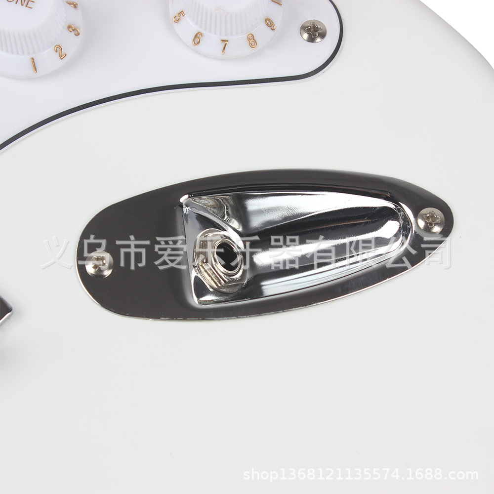 St-700 white electricguitar for foreign trade, rock for beginners to learn electricguitar, 22 fret ST electricguitar pic 15